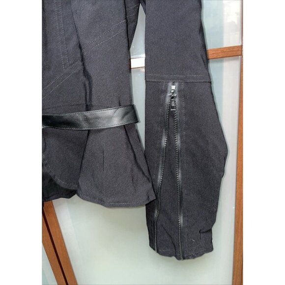 Lip Service 1985 Gothic Steampunk Lolita Halloween Full Zip Sleeve Top Jacket XL - Picture 5 of 9